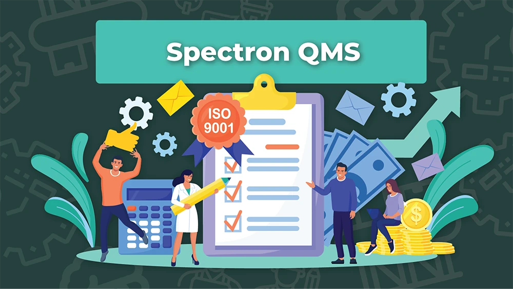 Spectron QMS platform illustration