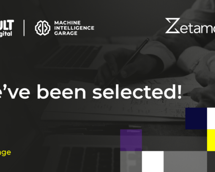 zetamotion selected for Machine Intelligence Garage’s 2021 cohort!